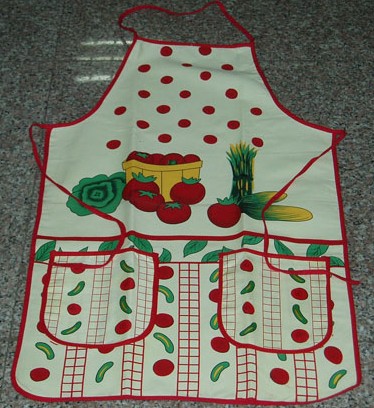 100% cotton kitchen apron