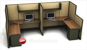 Modular office workstations OMNI-AO2-19