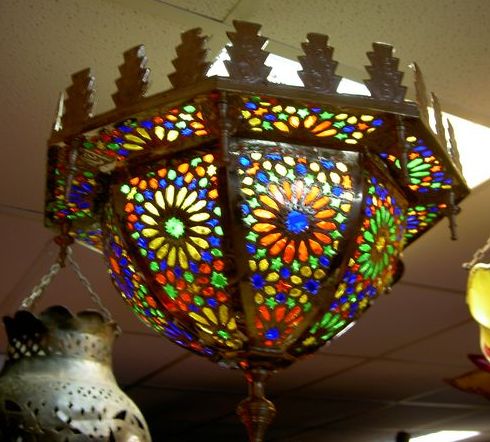 Moroccan handmade lamp