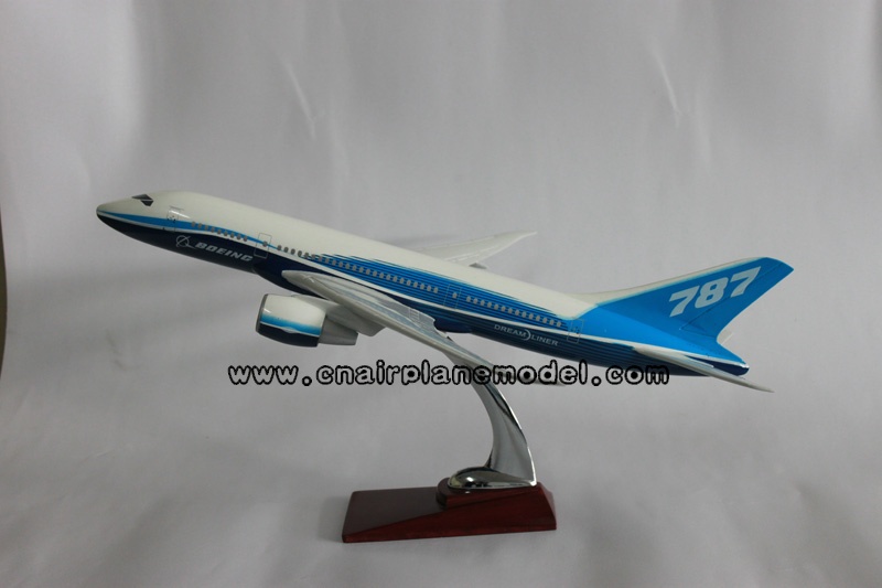 resin airplane model Boeing787 43cm