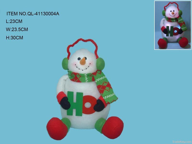 SNOWMAN WITH LED /HOT SELL/FACTORY PRICE