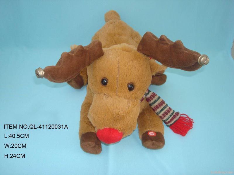 CHRISTMAS REINDEER/WITH MUSIC AND ACTION/HOT SELL 2012