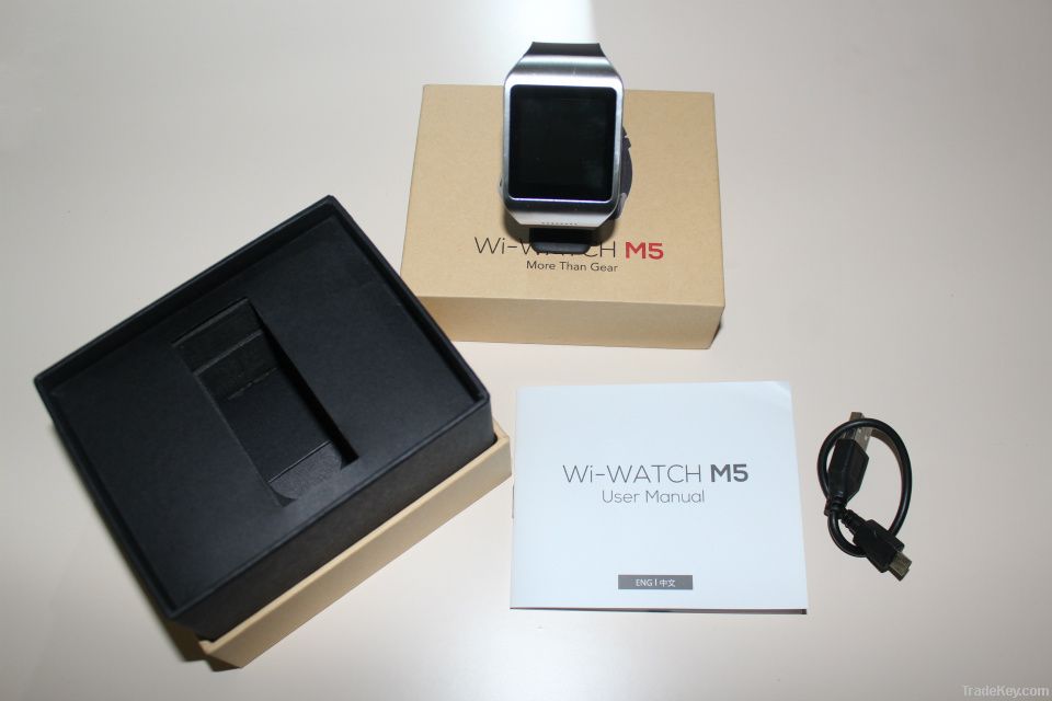 New launched Bluetooth Smart Watch with touch screen SMS/BT call/BT music/Weather/Pedometer/Twitter/Facebook/Speaker