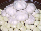pure white garlic 1