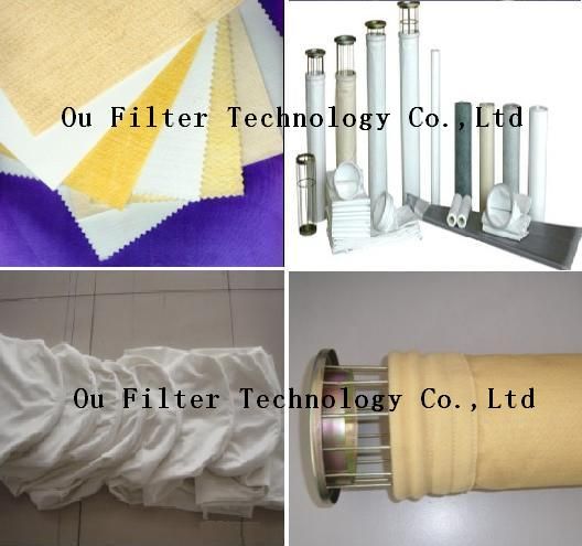 Nomex filter bag and nomex filter felt