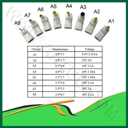 Factory Supply 40W AC Universal Laptop Adaptor for Home use