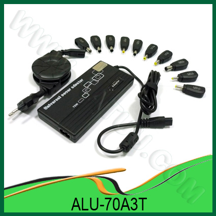 Factory Supply 70W AC Universal Notebook Adapter for Home use