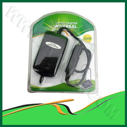 Factory Supply 80W DC Universal laptop power car charger