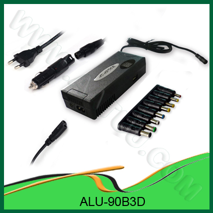 Factory Supply 90W 3in1 Universal Laptop AC/DC Adaptor