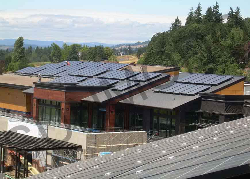 solar panel roof racking