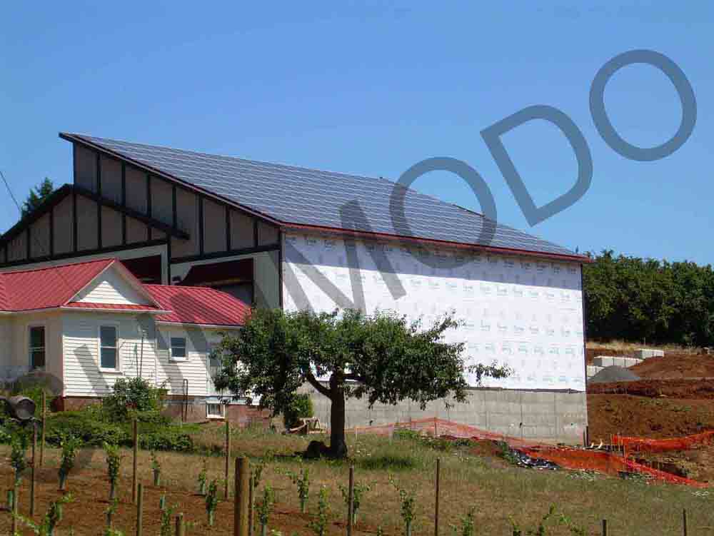 solar panel roof bracketing