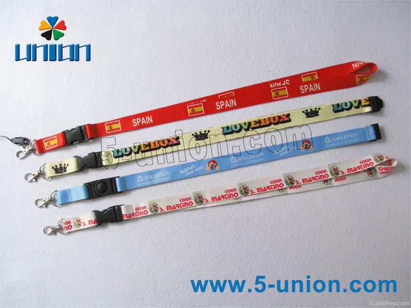 sublimation lanyard