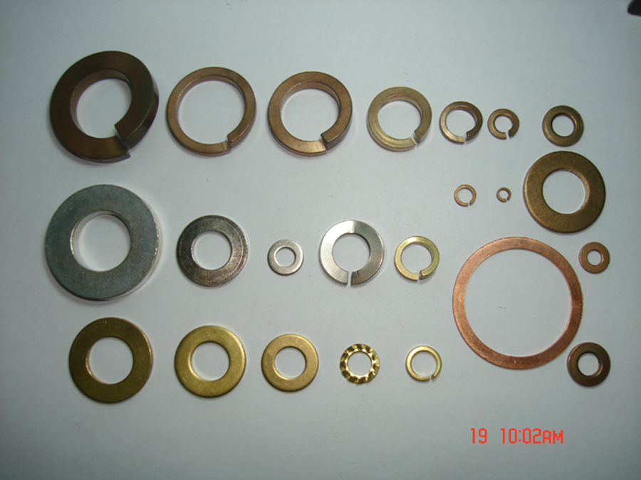 Copper, bronze, brass washer