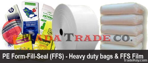 PE. Form-fill-seal (FFS) Film &  bags