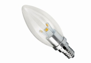 360 Degrees Beam Angle LED Candle Bulb