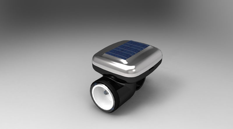 4led Solar LED Bicycle Lamp