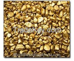 GOLD NUGGETS 98% +/-1, 23 carats