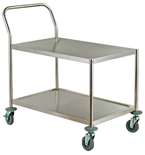 stainless two shelves Handtruck YC-102U