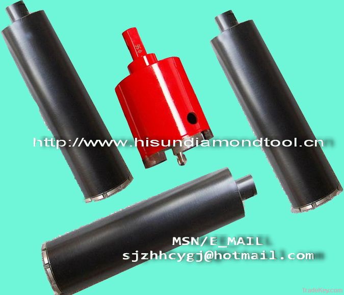 Diamond core drill bit