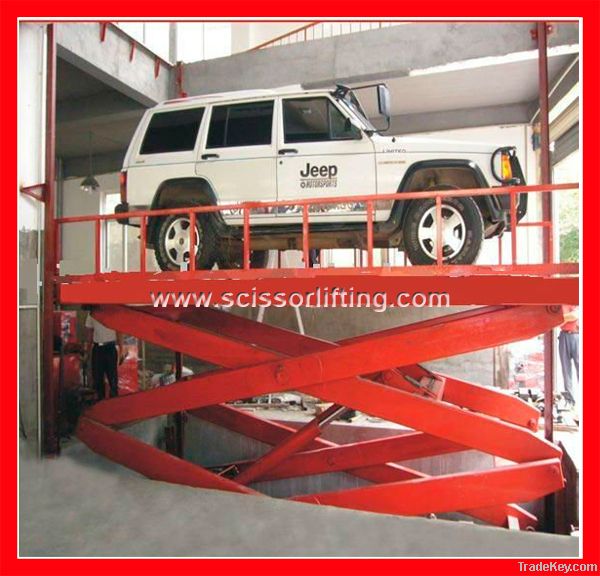 hydraulic car lift table