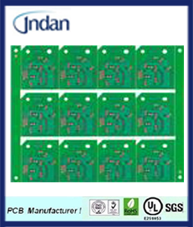 Double side pcb