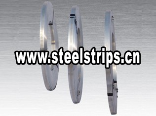 Zinc coated steel strapping