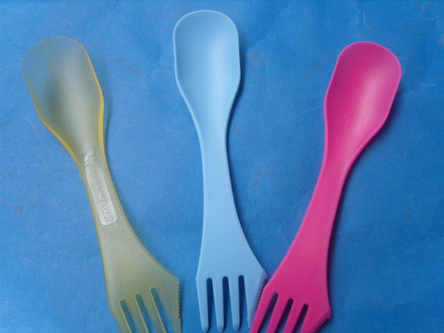 plastic camping spork