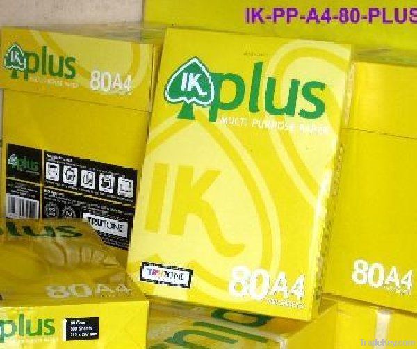 IK Plus A4 80gsm Multi Purpose paper