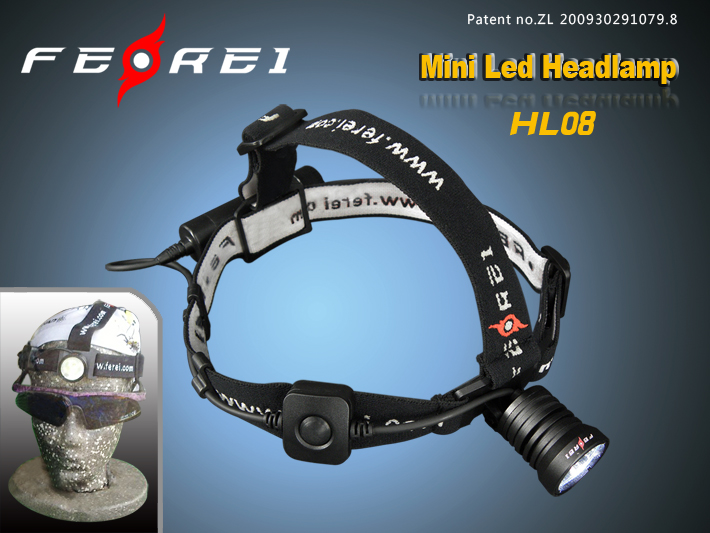 Aluminum CREE-Q5 Headlamp flashlight