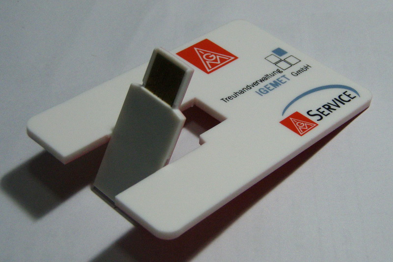 Business Card Shape USB Stick