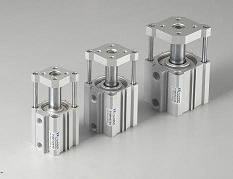 Compact pneumatic cylinder with guidance(CQM)