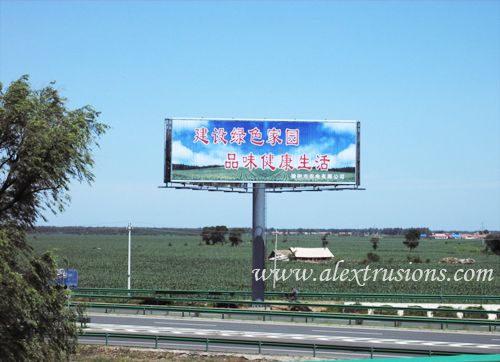 Tri-vision Billboards Display