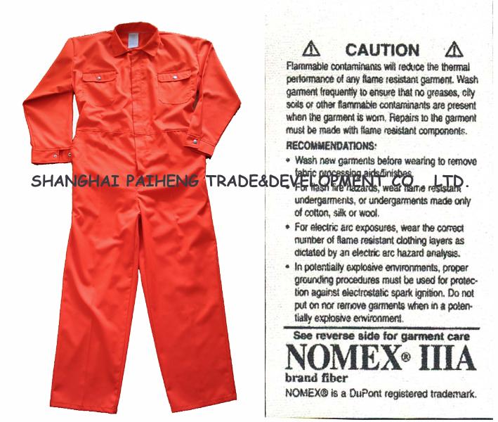 Flame Retardant Coverall (nomex IIIA)