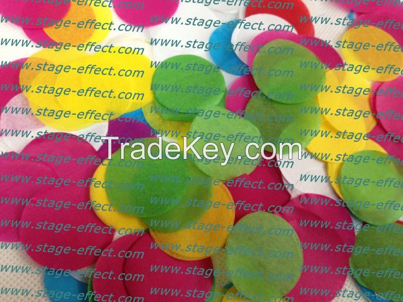 Round shape confetti, wedding party confetti