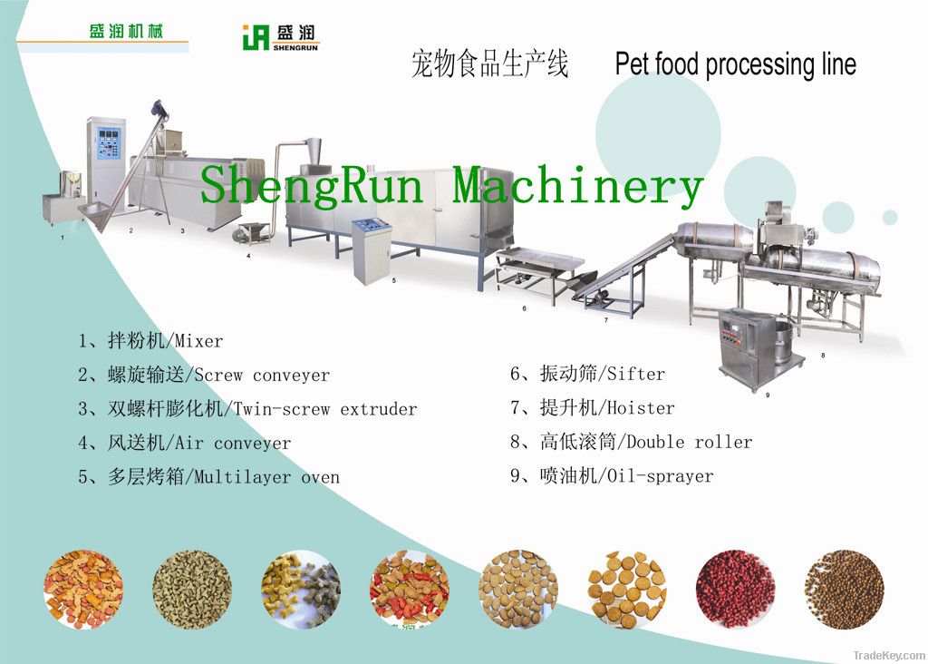 Floating and sinking Fish feed Food Pellets Extruding Machine