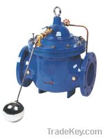 Water Power Controlled Valve