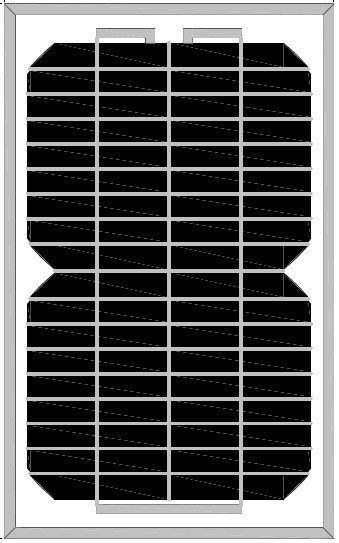 Mono Solar Panel 5W