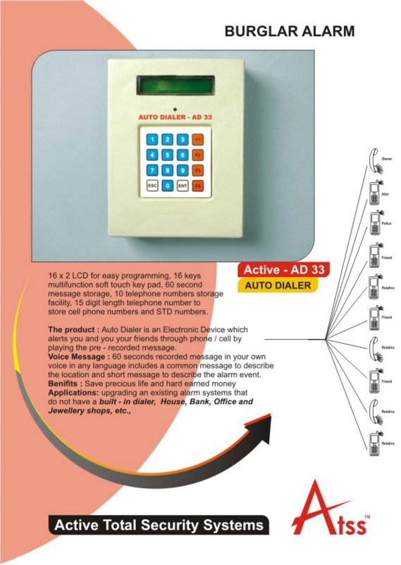 Fire / Burglar Alarm Auto Dialer