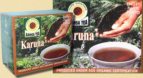 AHINSA PURE ORGANIC TEA- Strong tea