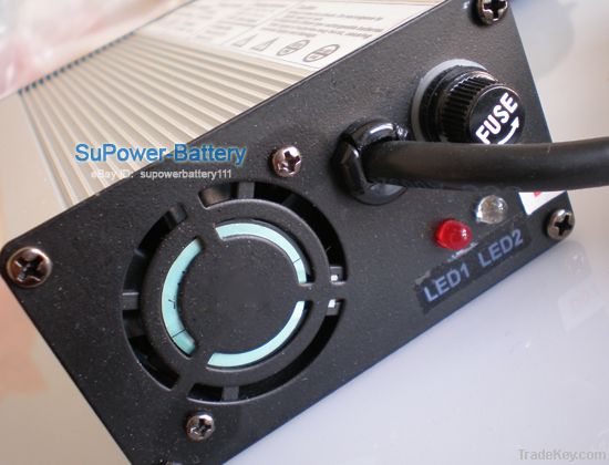 12V 6A 14.6V LiFePo4 Li-ion Battery Charger for E-bike