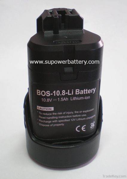 Battery for Bosch 10.8V 1.5Ah Li-ion 10.8Volt BAT 411 BAT 411A GSR
