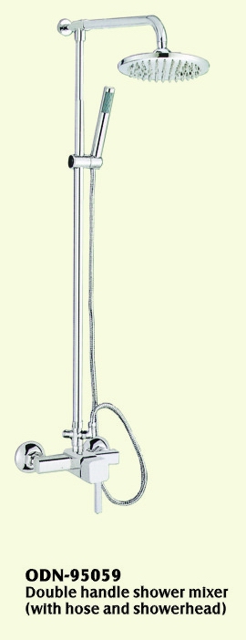 double handle/lever shower mixer/faucet/tap