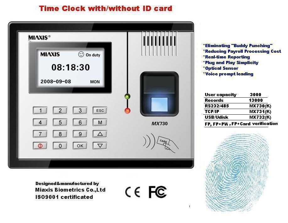 fingerprint time&attendance