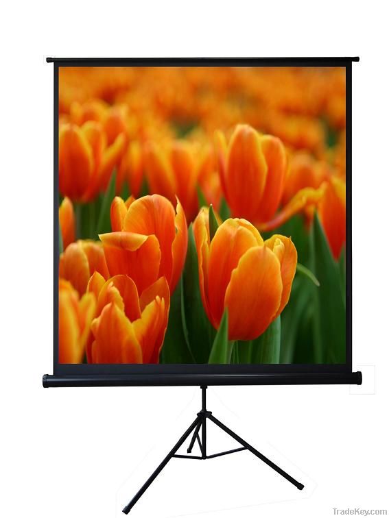 Strong and lightweight Tripod Stand Projection Screen
