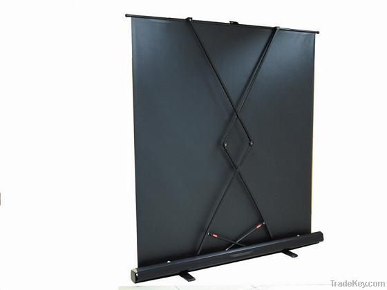 Scissor/pole floor Standing Projection screen