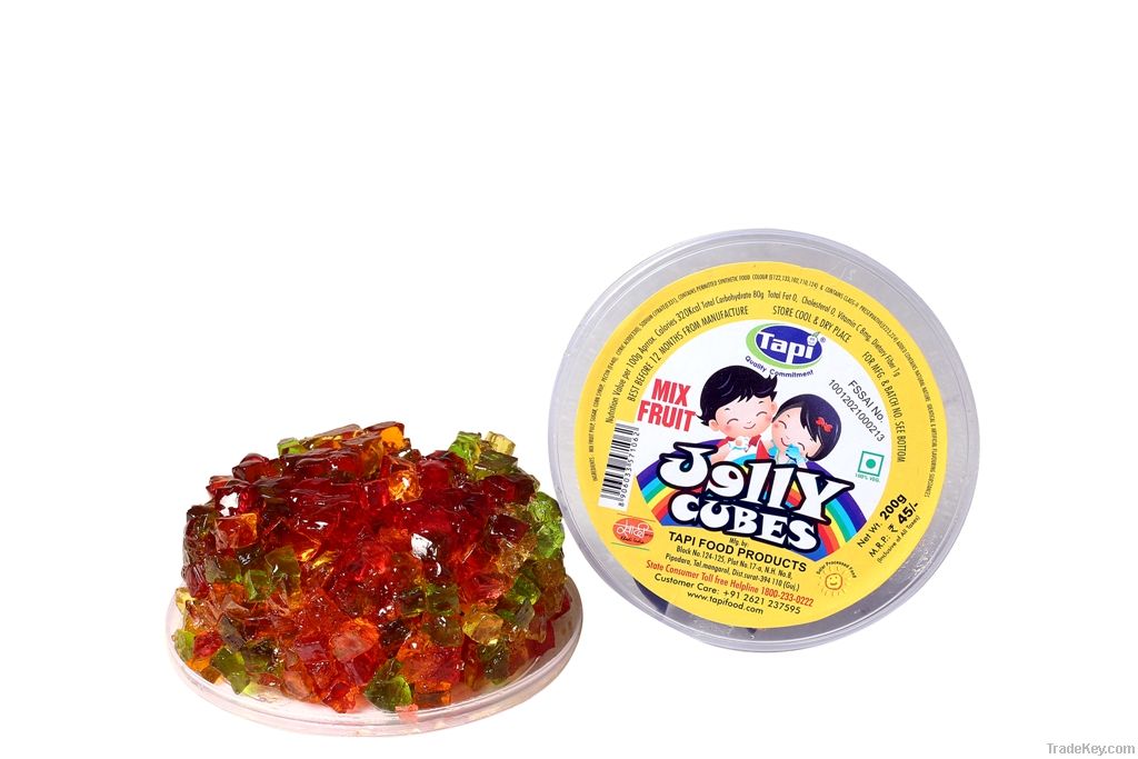 Fruit Jelly Cubes