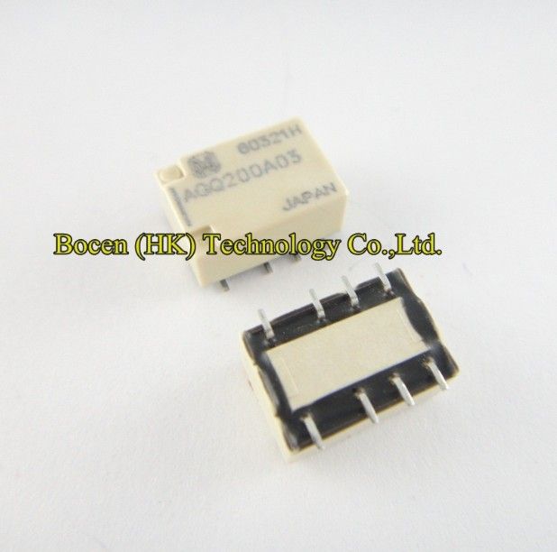 Relay AGQ200A03 NAIS SMD8 ULTRA-SMALL PACKAGE FLAT POLARIZED