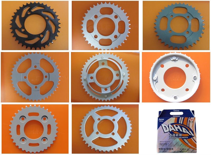 Competetive motorcycle sprocket and Chain 428