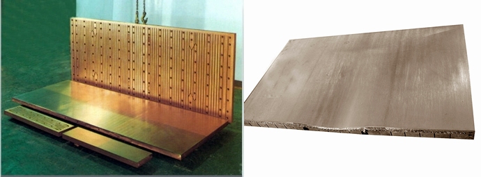 copper mould plate for continuous casting machine(CCM)