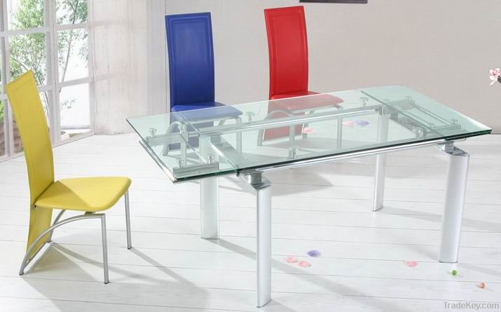 2011 simple Modern transparent Dining Table Designs